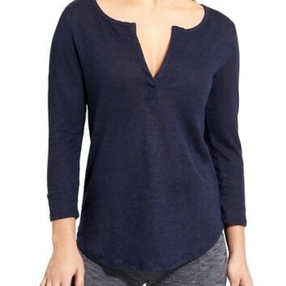 Athleta Henley top